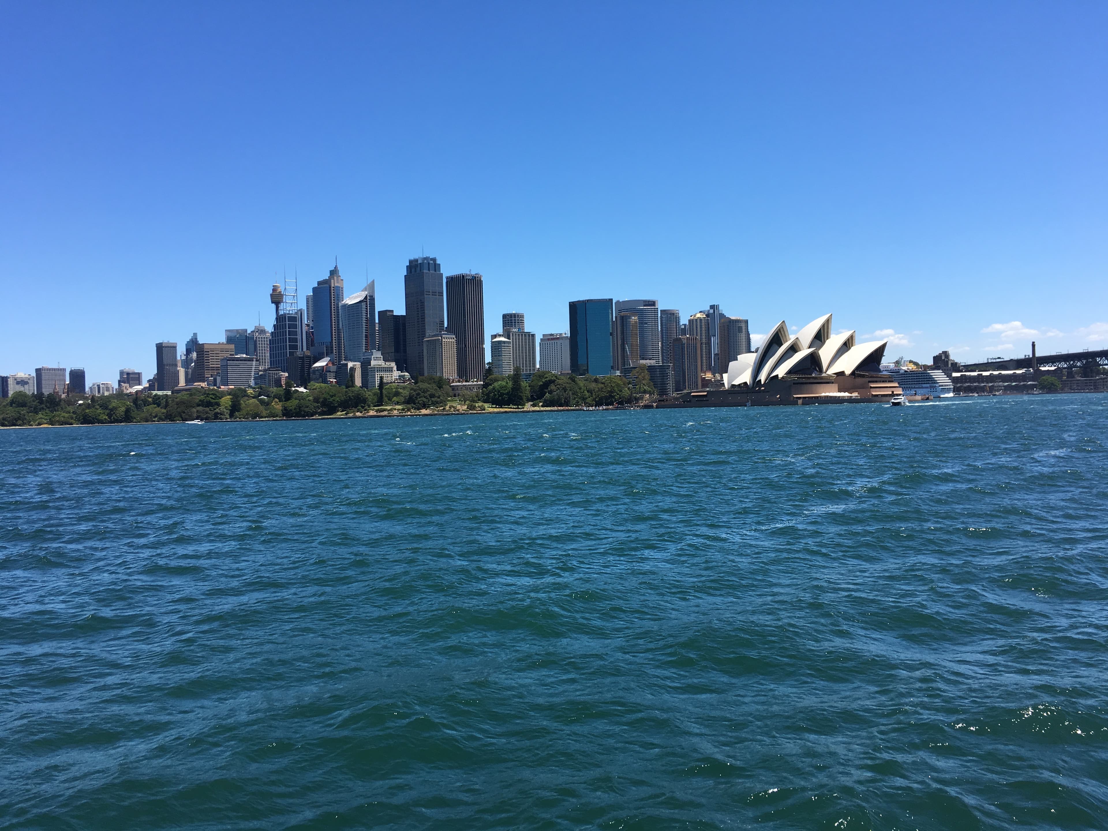 Sydney Harbour and the Opera House
